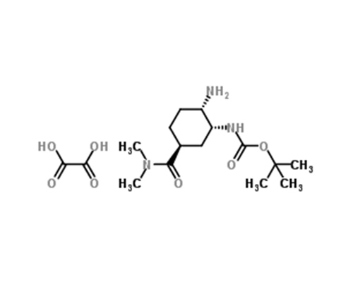 [(1R,2S,5S)-2-氨基-5-[(二甲基氨基)羰基]环己基]氨基甲酸叔丁酯草酸盐