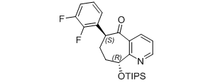 (6S,9R)-6-(2,3-二氟苯基)-6,7,8,9-四氢-9-[[三异丙基硅烷基]氧基]-5H-环庚三烯并[B]吡啶-5-酮